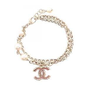 Chanel Cc Logo Bracelet Metal #371584C91B